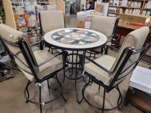 Outdoor Furniture at Thrift Store