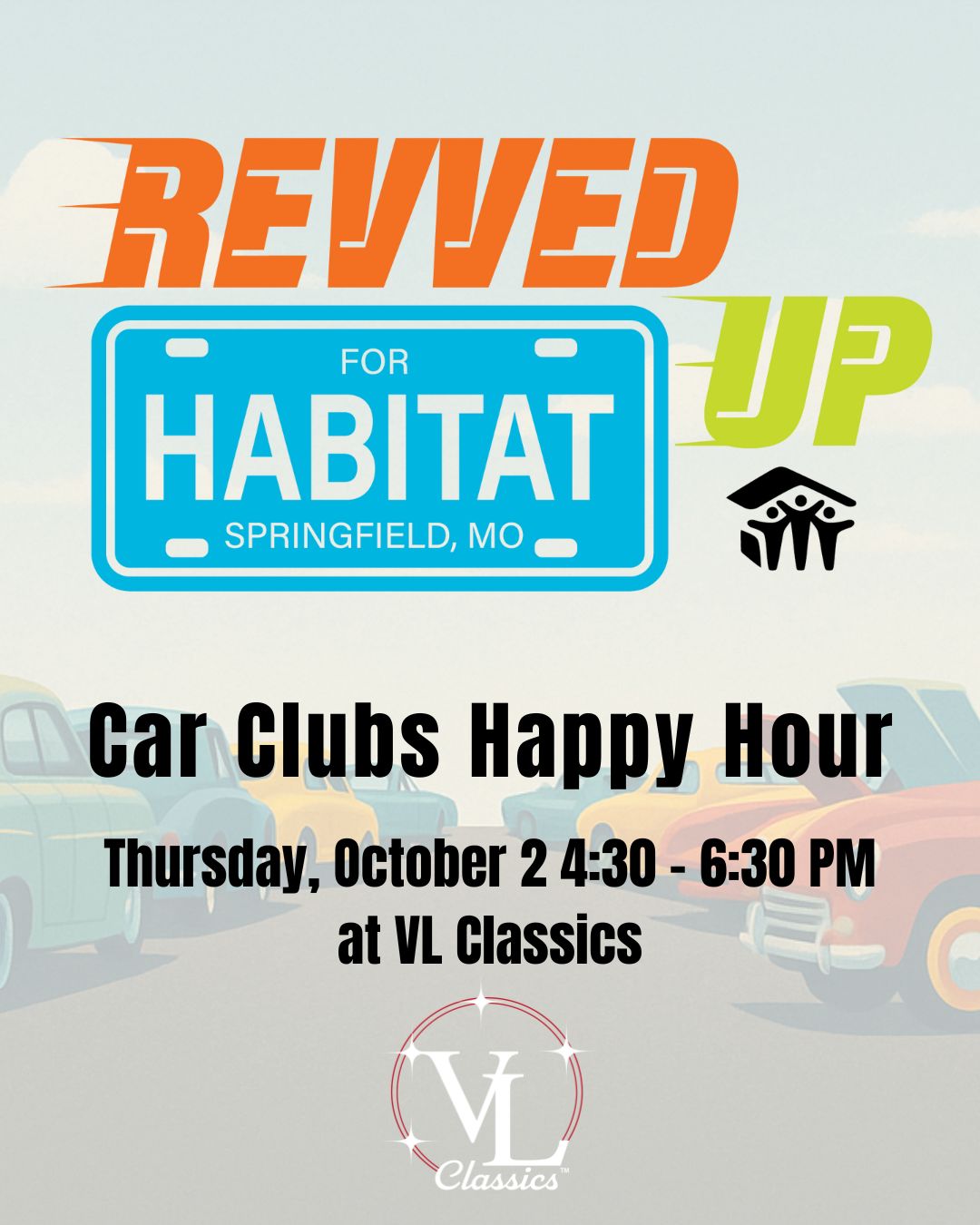RevvedUp Car Club Happy Hour