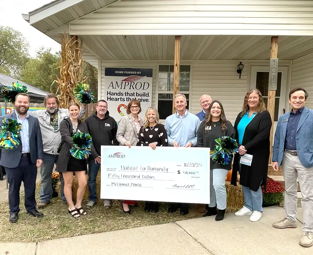 Amprod donates $50,000 to Habitat Partner Homebuyer