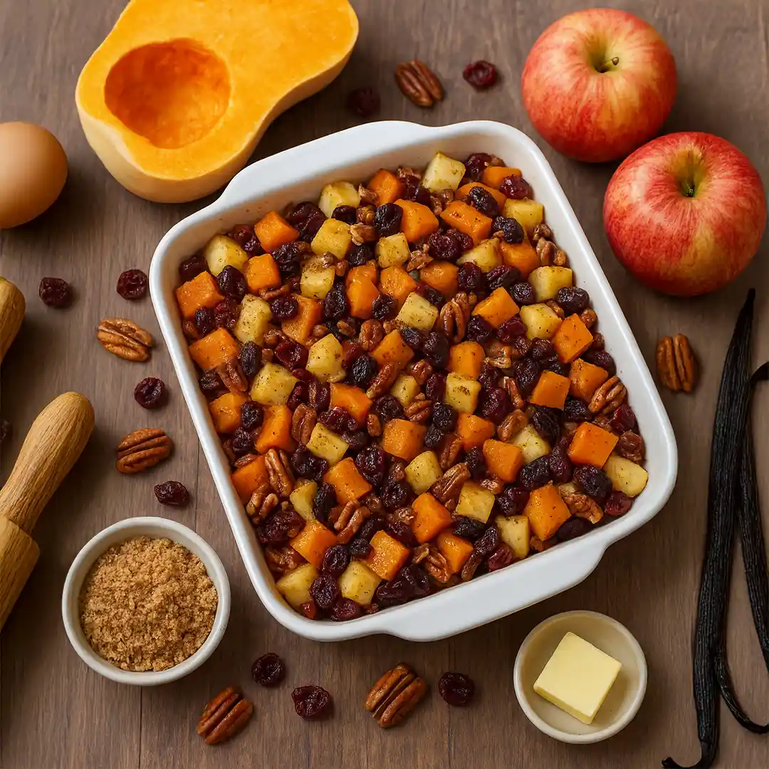 Butternut Squash Apple Bake Recipe