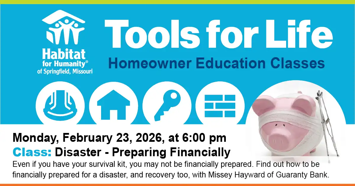 Disaster - Preparing Financially February 2026