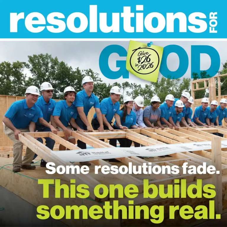 Resolutions for Good 2026