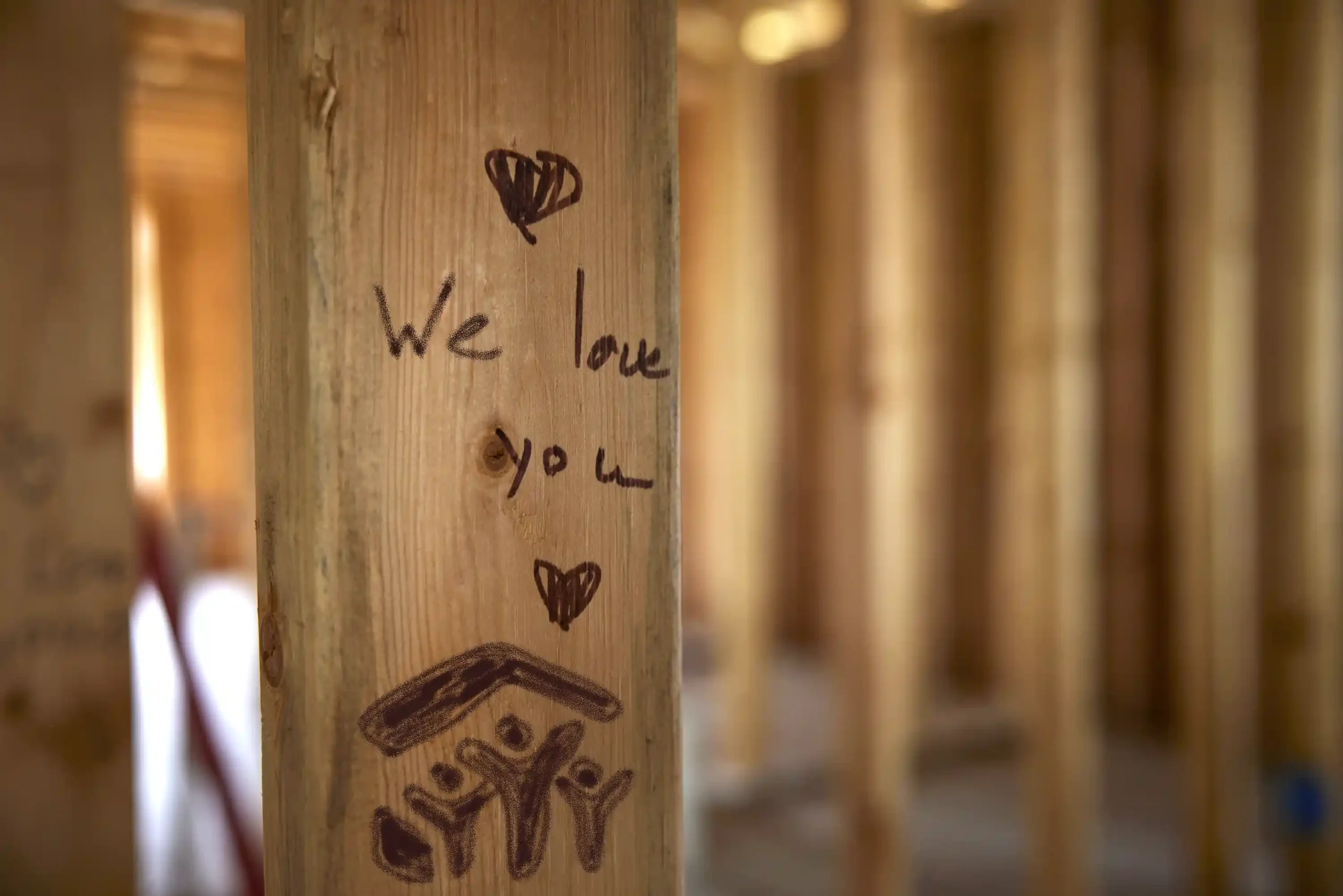 We Love You Board Stud