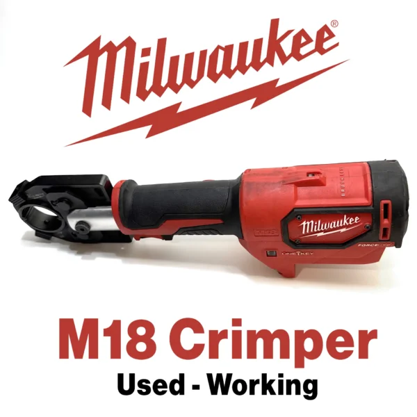 Milwaukee 2679-22 M18 crimper used tool