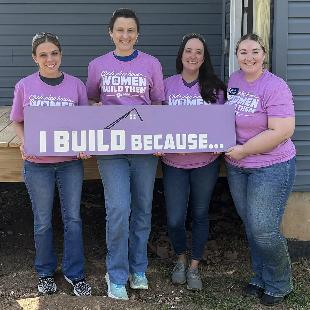 Women Build Arvest 2026 Group 1