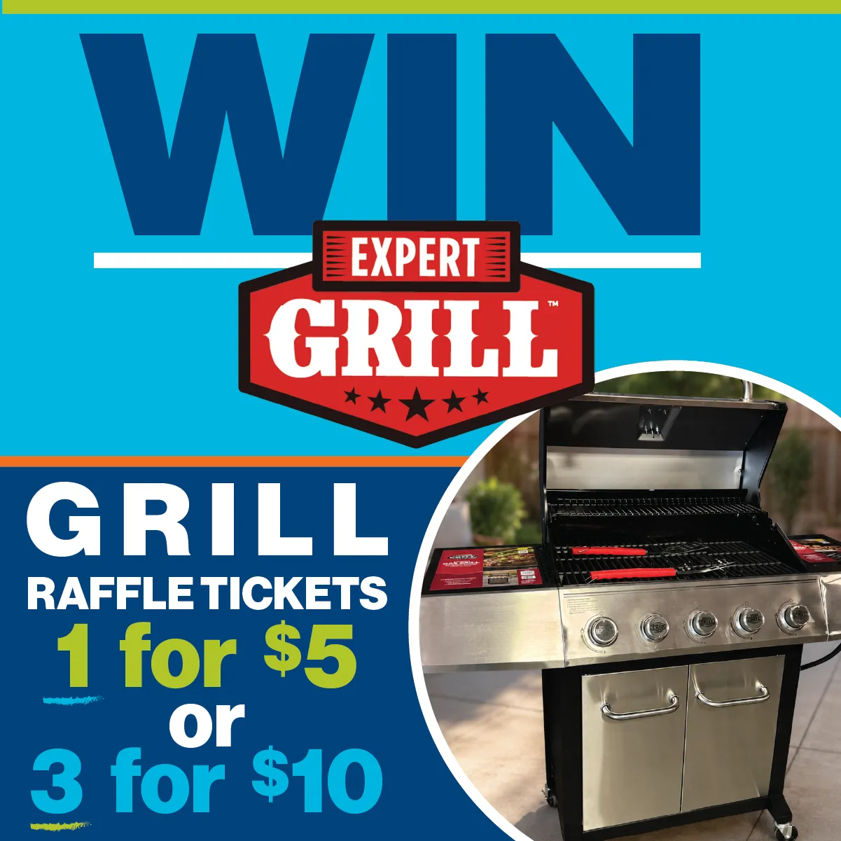Expert Grill Raffle