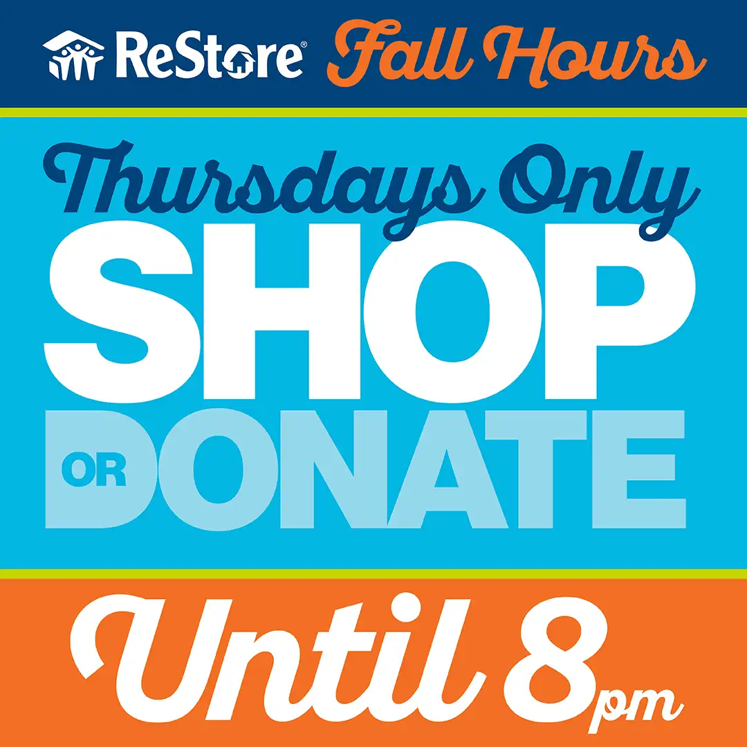 ReStore Fall Hours 2026